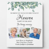 ユーカリ 愛する記憶3 フォトメモリアル ウェディング フォトプラーク (正面)