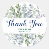 ユーカリ 感謝の気持ち ラベル (正面)