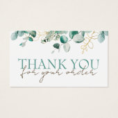 ユーカリ 感謝割引カード (正面)