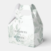 ユーカリ、明るい結婚の箱 フェイバーボックス (正面サイド)