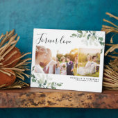 ユーカリ 永遠の愛 3枚写真 フォトプラーク (側面)