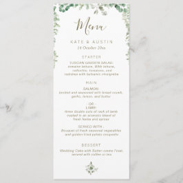 ユーカリ・結婚グリーンのメニュー メニュー