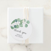 ユーカリ – 赤ちゃんシャワー感謝していユー フェイバータグ (インサイチュ)