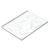 ユーカリ&赤面フローラパステル植物学 ノートブック (左側)