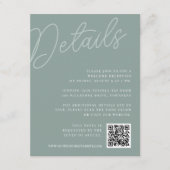 ユーカリ |透かしのオールインワン詳細 エンクロージャーカード (正面)