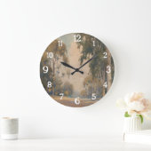 ユーカリ(1922) – 繊細な水彩植物学 ラージ壁時計 (ホーム)
