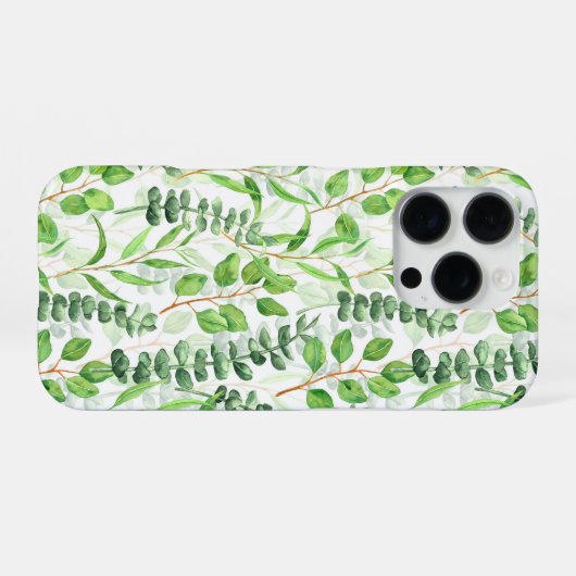 ユーカリ iPhoneケース (裏面横)