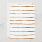 ユーカリ Oh Baby 現代の男の子 女の子 ベビーシャワー 招待状 (裏面)