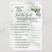 ユーカリFind the guest showerバイリンガルゲーム (正面/裏面)