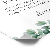 ユーカリLグリーン結婚リーのミモサ徴候 ポスター (角)