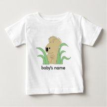 ユーカリl/sのTシャツの幼児コアラ