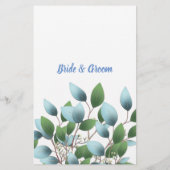 ユーカリMYメモリブライダルシャワーゲームカード チラシ (裏面)