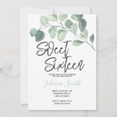 ユーカリSweet sixteen誕生日招待状 招待状 (正面)