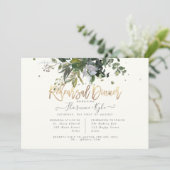 ユーカ素朴リ、ブルーガムリハーサルディナー 招待状 (スタンド正面)