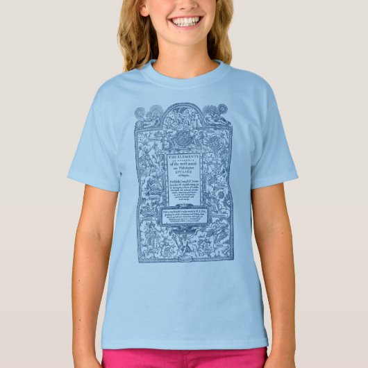 ユークリデス原論 Tシャツ (正面)