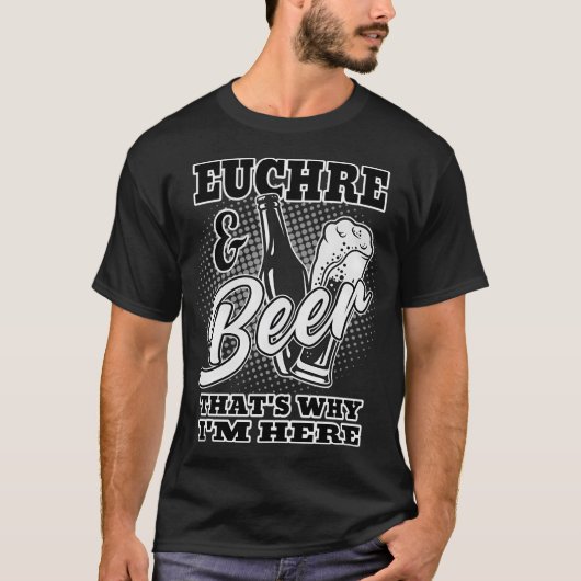 ユークルとビールTが来た理由 Tシャツ (正面)