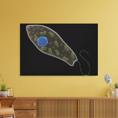 ユーグレナ概念図1 キャンバスプリント (インサイチュ (リビング))