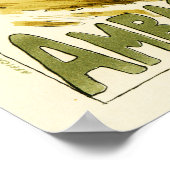 ユーゲニー・ビュッフェフランスの・オペラ歌手 ポスター (角)