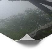 ユーコンの死んだ馬の峡谷に捨てられた橋 ポスター (角)