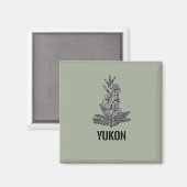 ユーコンファイアウィード マグネット (正面/裏面)