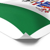 ユーコン国旗のポスタープリント ポスター (角)