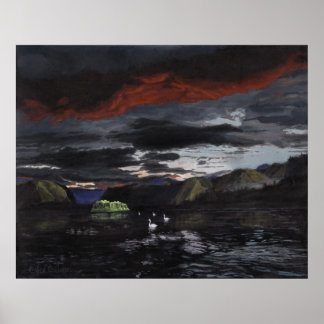 ユーコン川の真夜中 ポスター