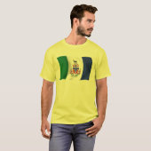 ユーコン州の旗シャツ Tシャツ (正面フル)