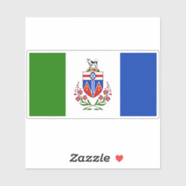 ユーコン州旗 シール