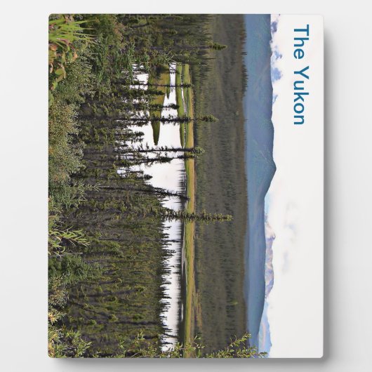 ユーコン池 フォトプラーク (正面)