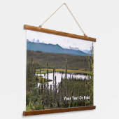 ユーコン池 吊り下げ型タペストリー (傾斜あり)