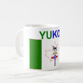 ユーコン準州のコーヒー・マグ コーヒーマグカップ (正面左)