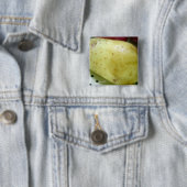 ユーコン準州の金ゴールドのポテト 缶バッジ (インサイチュ)