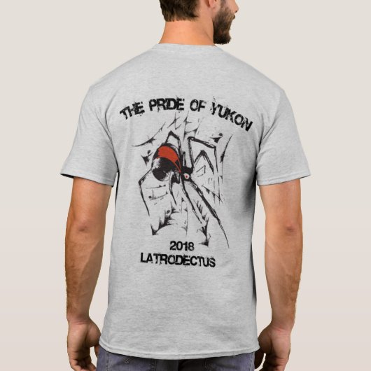 ユーコン準州の2018年のブスターショーのワイシャツ Tシャツ (裏面)