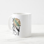 ユーコン生まれOK 11oz コーヒーマグカップ (正面左)