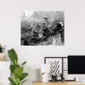 ユーコン金ゴールドラッシュ1897 ポスター (ホームオフィス)