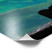 ユーコン馬とノーザンライト フォトプリント            (角)