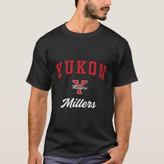 ユーコン高校の選手 Tシャツ (正面)