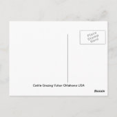 ユーコン・オクラホマUSA ポストカード (裏面)