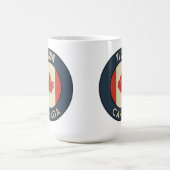 ユーコン カナダ コーヒーマグカップ (中央)
