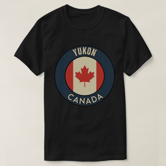 ユーコン カナダ Tシャツ (デザイン正面)
