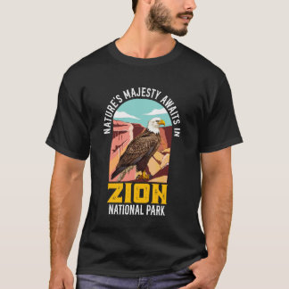ユーコン Zion国立公園の自然の壮大さ 楽しい Tシャツ