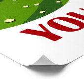 ユーゴスラビアでのハイキング、ヴィンテージ旅行 ポスター (角)