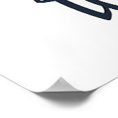 ユーゴスラビアの冬、ヴィンテージ旅行ポスター ポスター (角)