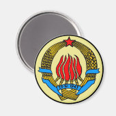 ユーゴスラビアの紋章 マグネット (正面/裏面)