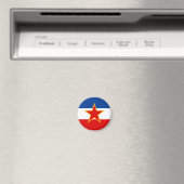 ユーゴスラビア国旗 マグネット (インサイチュ (食洗機))