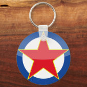 ユーゴスラビア – レトロ キーホルダー (正面)