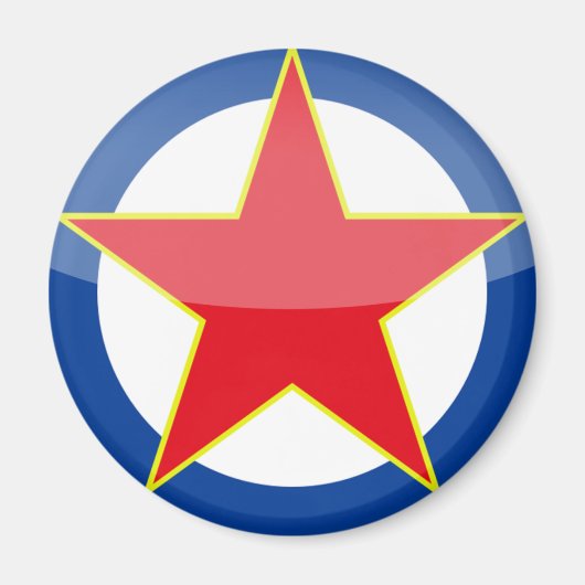 ユーゴスラビア – レトロ マグネット (正面)