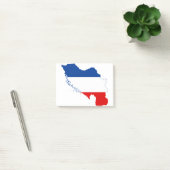 ユーゴスラビア-旗/色/マップ/紋章/エンブレム ポストイット (オフィス)