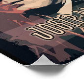 ユーゴスラビアSFRJ会長ジョシップ・ブロズ・ティト ポスター (角)