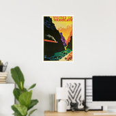 ユーゴスラヴィア・ユーゴスラビア・ヴィンテージ旅行ポスター ポスター (ホームオフィス)